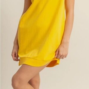 Double Zero Sunny Yellow Zip-Up